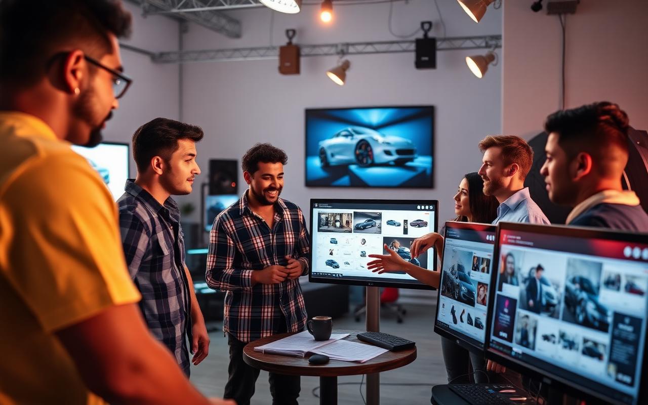 Autoproyecto creative team producing culturally relevant branded content