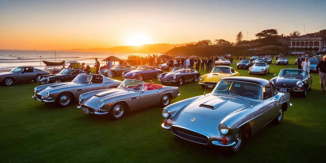 First-ever Spanish Broadcast from Pebble Beach Concours d'Elegance