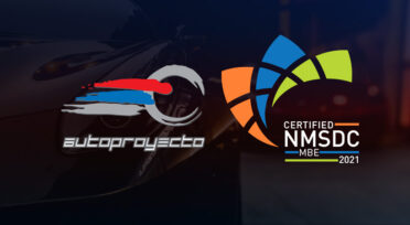 Autoproyecto is Certified Minority Owned by the NMSDC